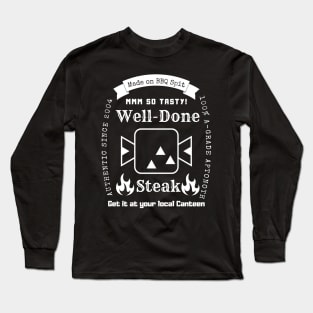 Well Done Steak Monster Hunter T-Shirt (White Version) Long Sleeve T-Shirt